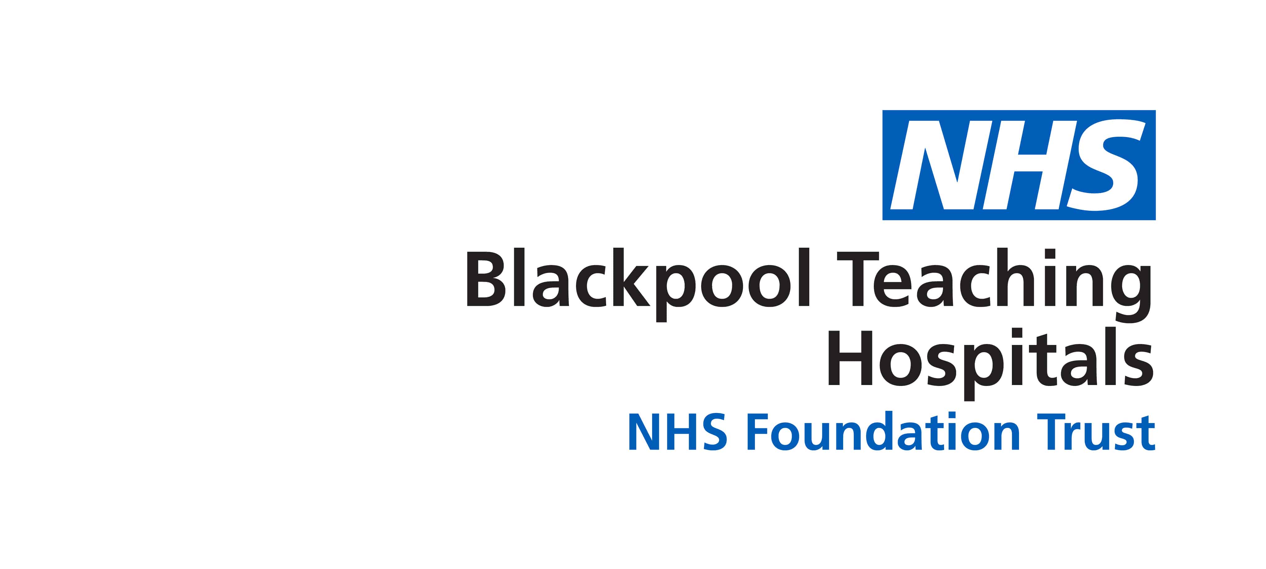 NEW Blackpool Teaching Hospitals NHS Foundation Trust RGB BLUE new logo ...
