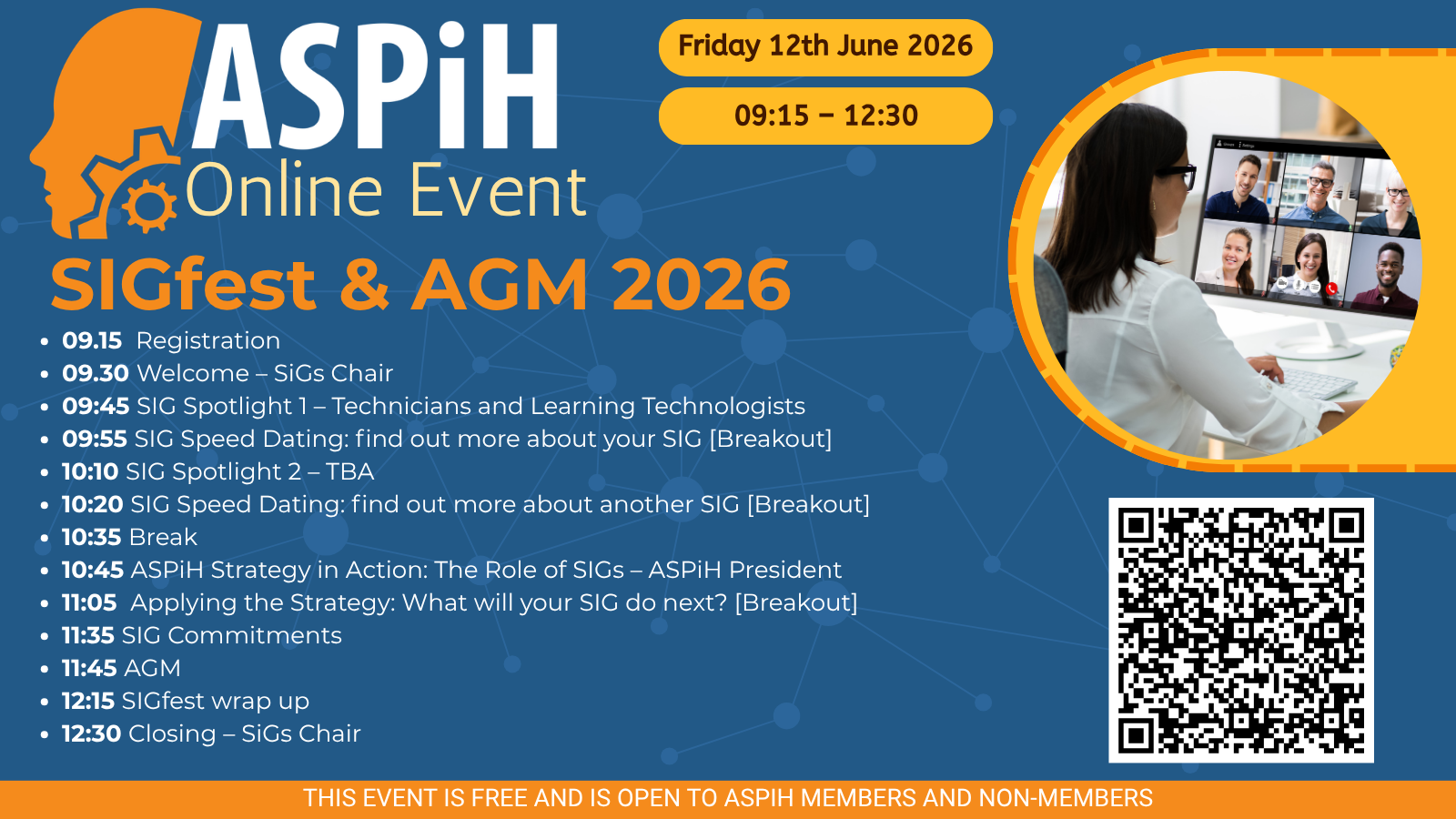 ASPiH Social Media Graphics Twitter LinkedIn and Facebook